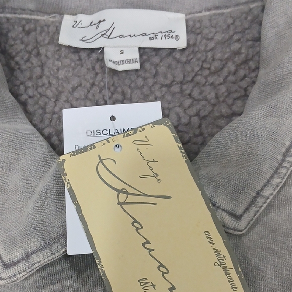 Vintage Havana Taupe Teddy Jacket - Picture 3 of 9